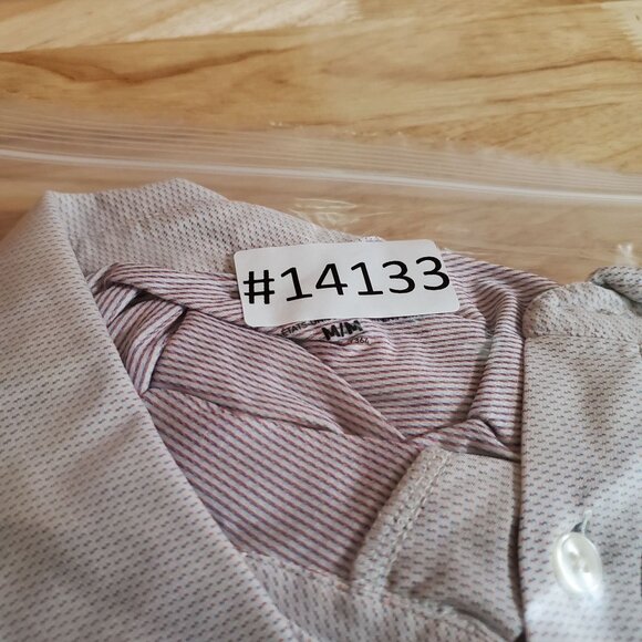 Rhone Shirt Mens Medium White & Multicolor Short Sleeve Polo - Picture 7 of 7